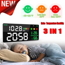 Digital Sound level meter 30 130db Noise Detector Decibel Meter LED Wall Mounted