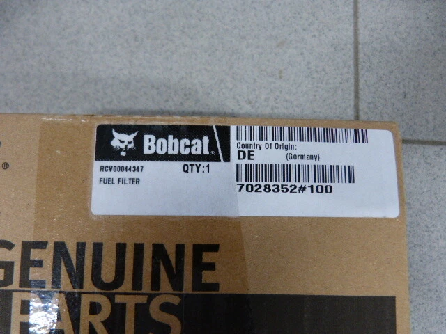 Original Bobcat Telescopic Loader T35105 Fuel Filter Diesel 7028352 - Image 2 of 2