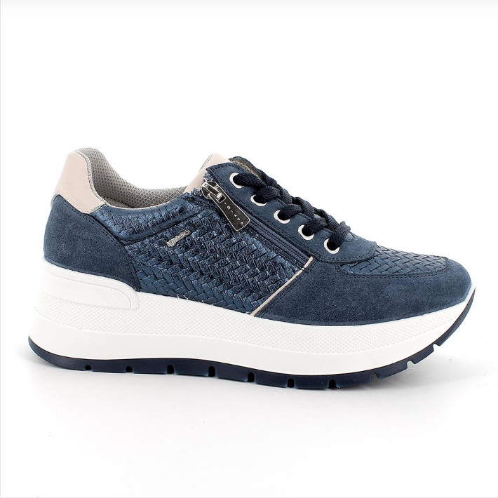 КРОССОВКИ IGI-CO SCARPE CON ZEPPA DA DONNA 5663700 BLU MEMORY РАЗМЕРЫ 36 И 41 НОВЫЕ 23890₽