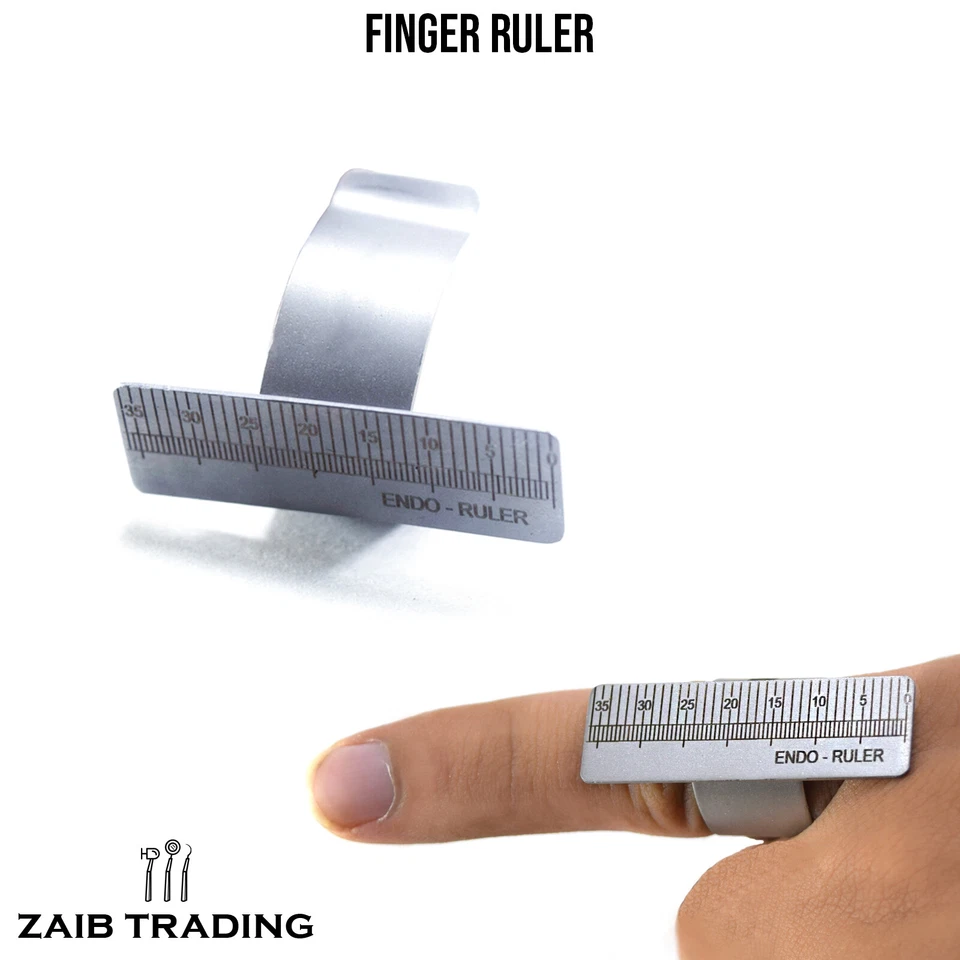 BEADEN® Dental Endodontic Endo Gauge Scale Ring Finger Rulers Span Measure Instruments