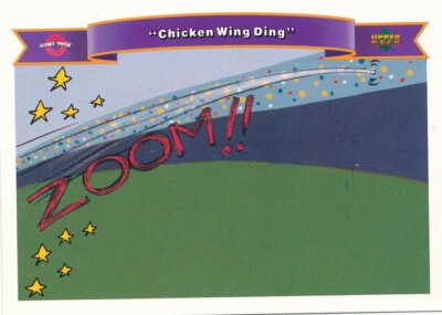 ''Chicken Wing Ding'' 1991 Upper Deck Comic Ball 2 #134 baseball card