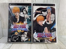 PSP Bleach Soul Carnival & Heat the Soul 5 Set of 2 Japanese Version USED image