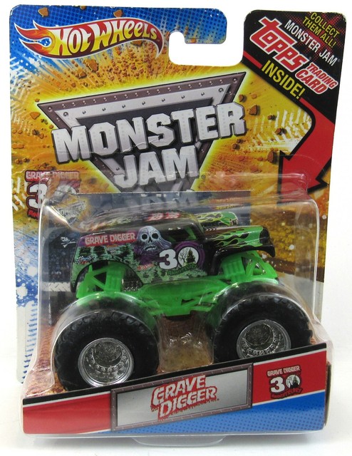 hot wheels monster jam grave digger 30th anniversary