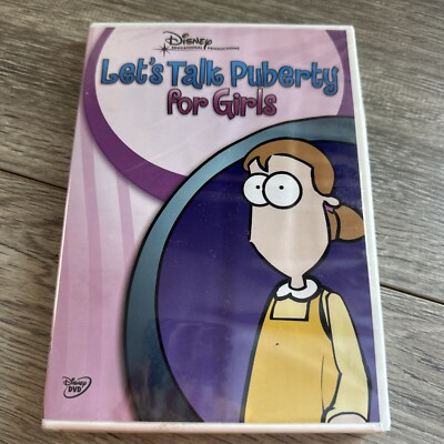 LET S TALK PUBERTY FOR GIRLS documentary Disney educational DVD health