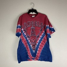 Anaheim Angels Lee Sport Shirt Vintage MLB Tie Dye