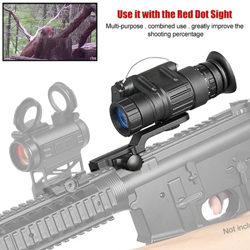 Night Vision Scope IR Digital Goggles 400M for Airsoft Rifle Helmet 3X 1080P HD - Picture 2 of 18