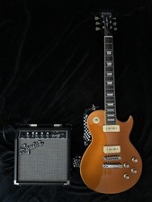 Electric Guitar, Harley Benton, Orange, Amp