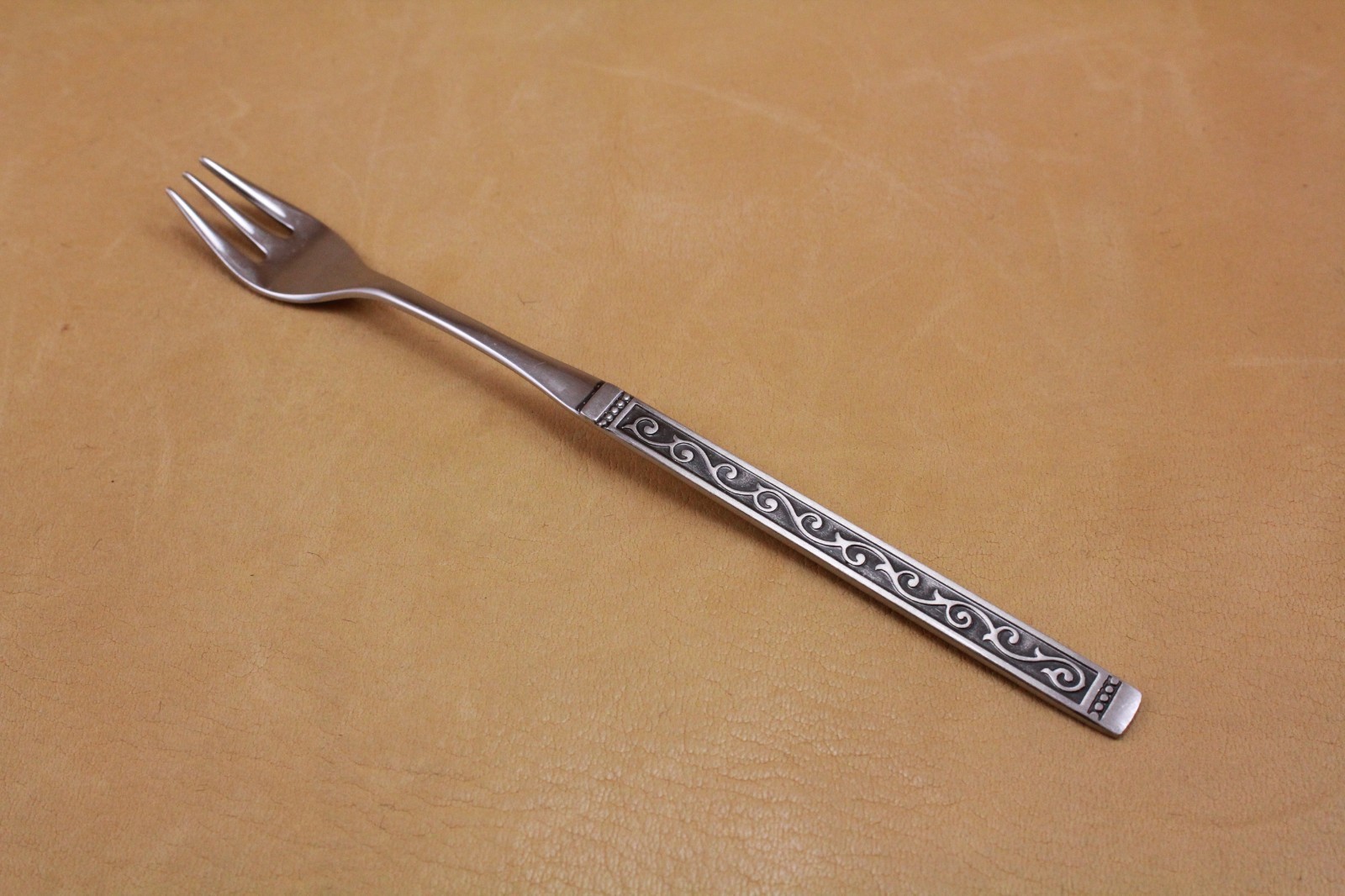 Oneida 1881 Rogers Stainless Silverware SPANISH COURT Cocktail Fork