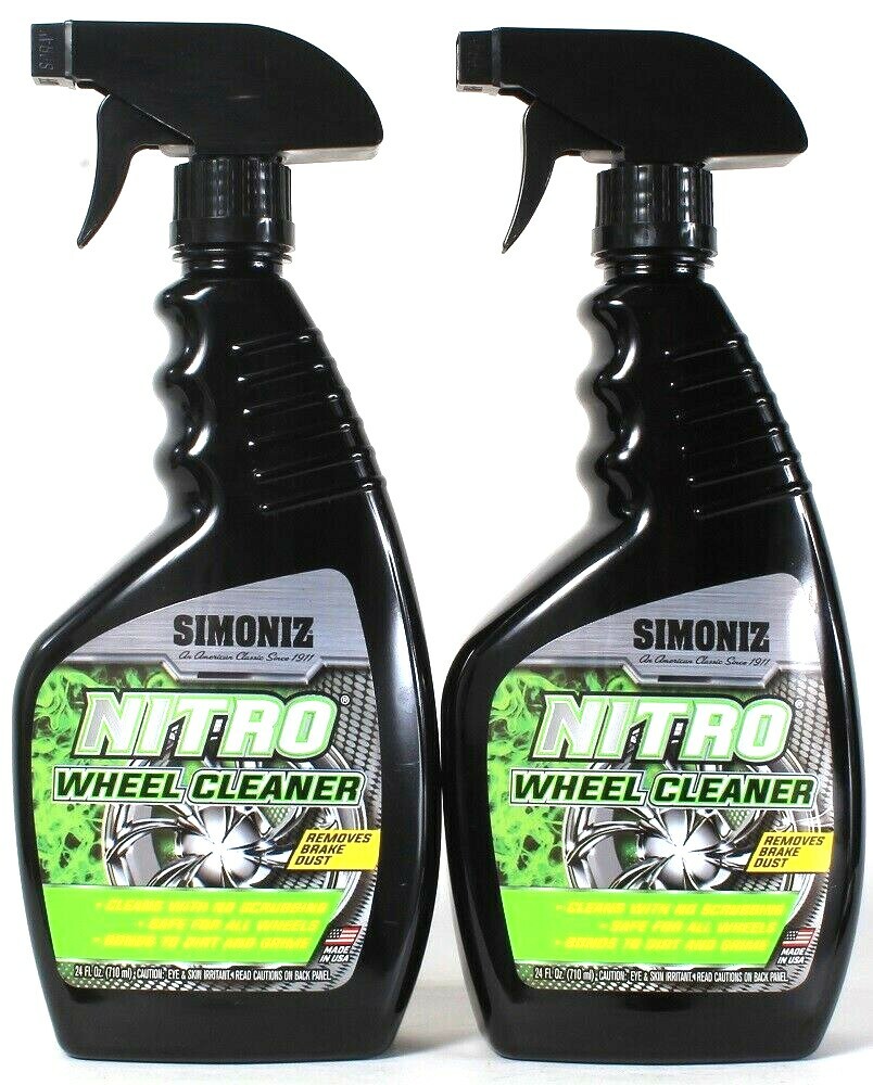 2-bottles-simoniz-24-oz-nitro-no-scrub-bonds-to-dirt-grime-wheel