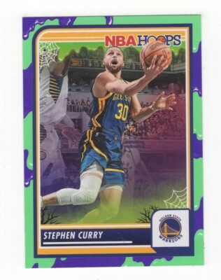 2023-24 NBA HOOPS HAUNTED HOOPS SLIME STEPHEN CURRY GOLDEN STATE