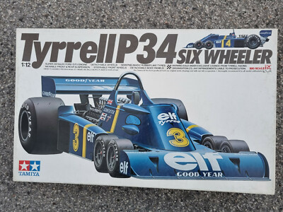TAMIYA BS1221 1/12 Tyrrell P34 Six Wheeler - Modell Series N019 Modell Kit