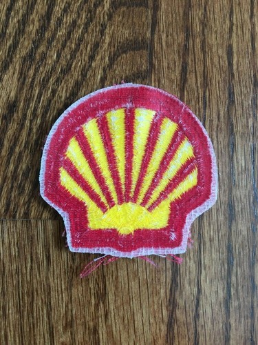 Vintage SHELL OIL Service Station Mechanics Uniform Patch Petroleum Gas Gasoline - Picture 3 of 4