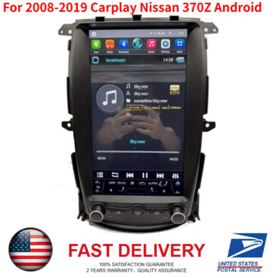 For 2008-2019 Nissan 370Z Android 13 Car Stereo Radio GPS Navi Head