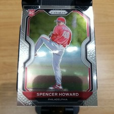 2021 Panini Prizm Base Tier I Spencer Howard #66 Philadelphia Phillies RC