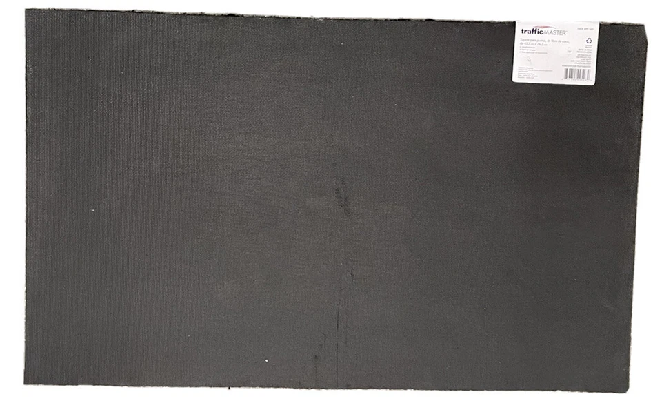 TrafficMaster Welcome Football Coir Door Mat 18 x 30 in Non-Slip Brown Coir - Image 3 of 3