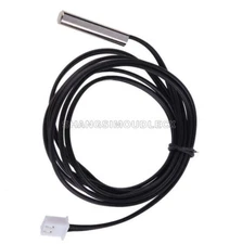 10PCS 1% 3950 10K NTC Thermistor Accuracy Temperature Sensor Waterproof Probe 1m