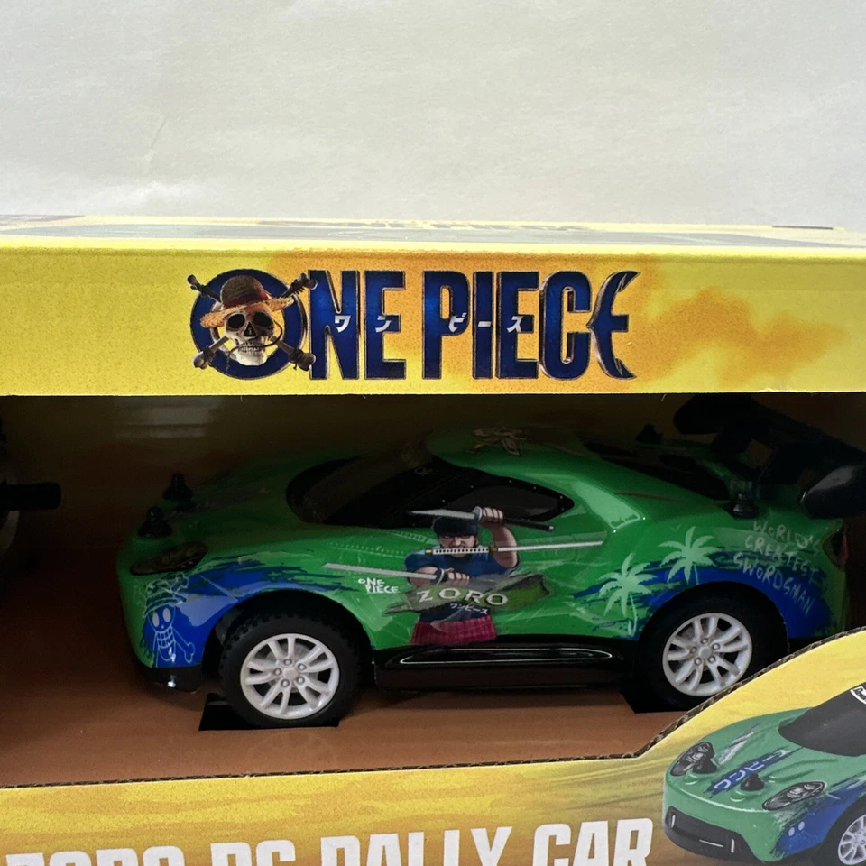 RARE ONE PIECE Netflix Revell Zoro Rc Rally Car #24694 1:26 NEW SEALED - Image 2 of 4