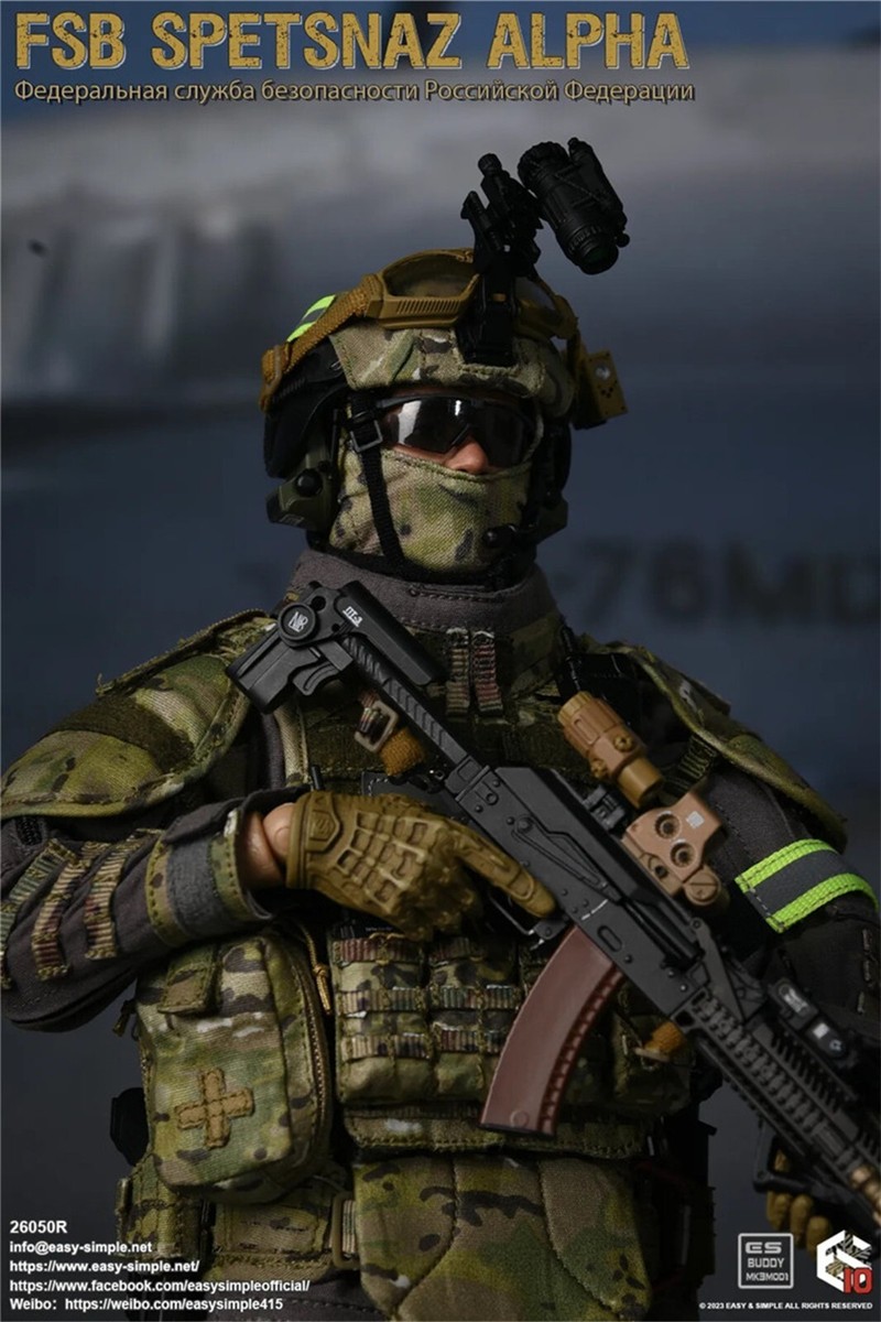 Easy&Simple FSB Spetsnaz ALPHA #26050R 1/6 Soldier Action Easy&Simple FSB Spetsnaz ALPHA #26050R 1/6 Soldier Action
