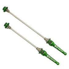 KCNC Z6 KQR Road Stainless Axle Hub Skewer , Green