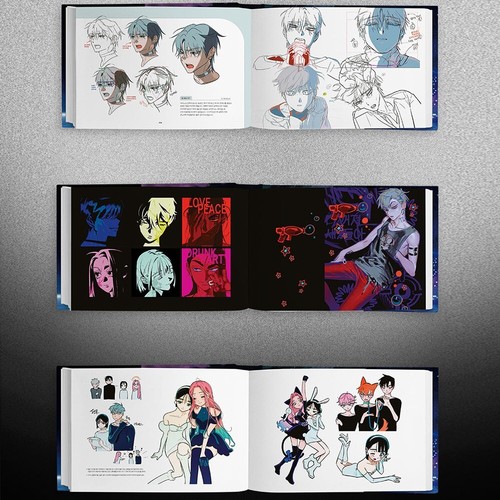 Alien Stage Official Artbook Korean Version Art Book Factory Sealed - Picture 8 of 8
