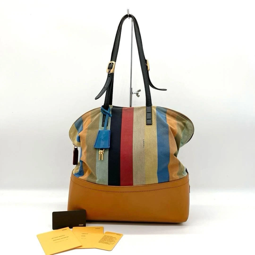 Fendi Tote Striped Bags & Handbags for Women for sale | eBay
