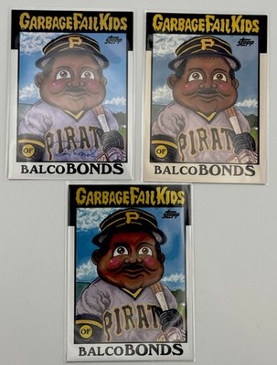 Garbage Fail Kids '86 sTopp Traded 11T - 3 Rookie Cards Variation Complete Set