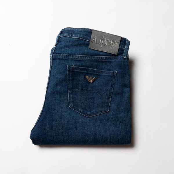 Women Armani Jeans Jeans Navy Denim 28