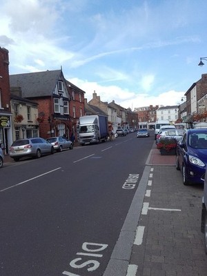 Photo 6x4 Market Place Long Sutton/TF4322  c2017