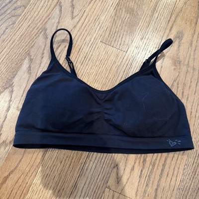Justice oh So Soft girls Black bra size 34