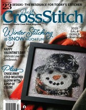 Just Crossstitch Magazine Winter 2025 - 23 Cross Stitch Designs