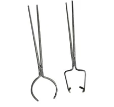 Large Crucible Tongs Set for Lifting and Pouring, Metal Casting Tool Foundry ...