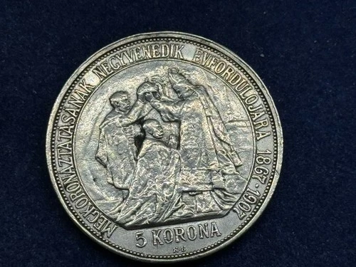 5 Korona 1907 Franz Josef - Silber W/26/772