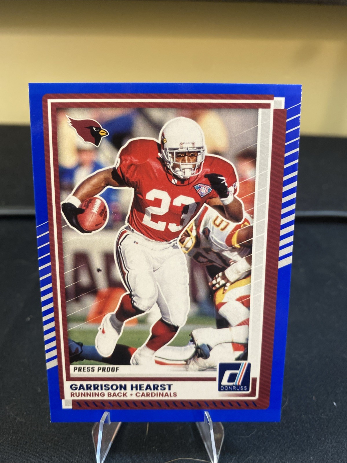 2025 Panini Donruss - Garrison Hearst #66 Press Proof Blue