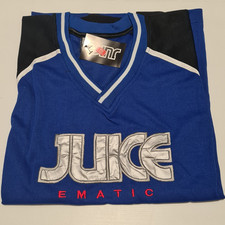 Juice Clothing Ematic Jersey Mens M Vintage 90s Deadstock NWT