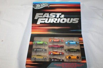 Hot Wheels Silver Series Fast & Furious 2025 Box Set of 10