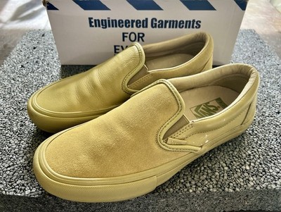 Vans x Engineered Garments Classic Slip On Khaki Men s Size 8 / Women s Size 9.5