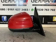 GENUINE BMW X3 F25 LCI OS DRIVER SIDE SE POWERFOLD WING MIRROR A75/3 RED 5 PIN 