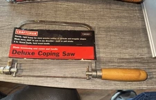 Sears Craftsman Nos Deluxe Coping Saw 36061 Germany Kinda Ugly