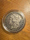 1883-S Morgan Silver Dollar having fine details.