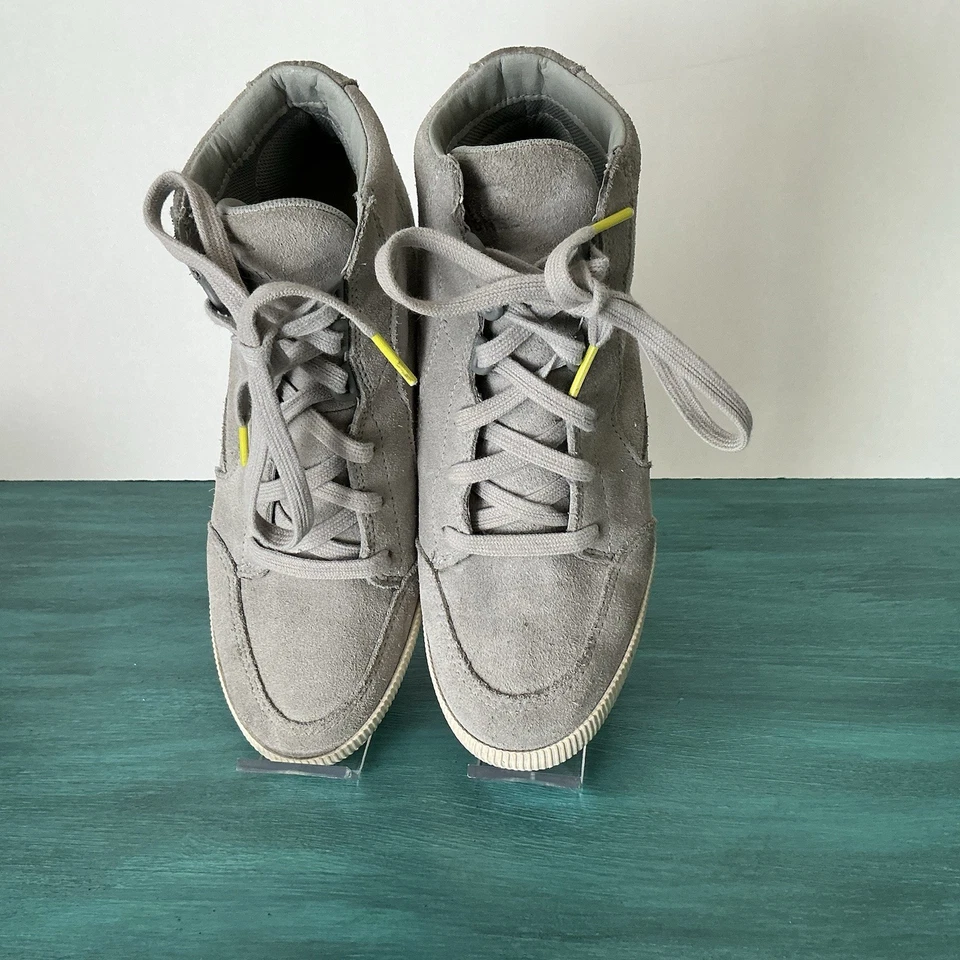 Sorel Out And About Mujer Talla 7 Zapatillas Cuña Gris Gamuza Impermeable Cálido Botín Foto 2 de 4