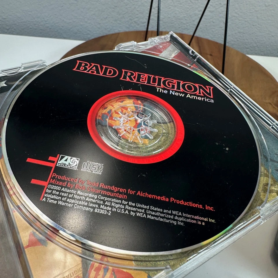 Bad Religion Новая Америка CD Atlantic Records панк-рок альбом - Изображение 3 из 4