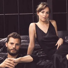 Dakota Johnson And Jamie Dornan Looking At The Camera 4x6 Picture Celebrity Pri