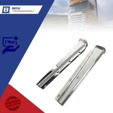 Stainless 30" Steel Straight Mud Flap Hanger 1 1/8 Bolt For Semi Truck Tapered