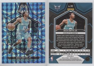 2023-24 Panini Mosaic Rookies Reactive Blue Prizm Nick Smith Jr #242 Rookie RC