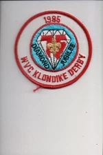 Diamond Jubilee 75th Anniversary WVC Klondike Derby patch