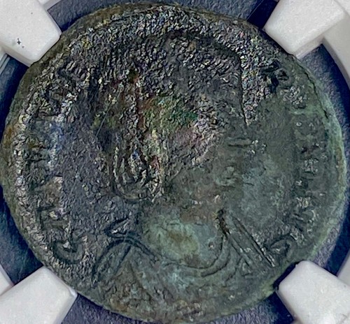 Römische Kaiserin Galeria Valeria 293-311 n. Chr. Münze NGC Original Frau des Galerius selten - Bild 3 von 10