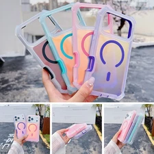For iPhone 17 Pro Max 17 Air 16 15 14 13 Shockproof Magnetic Colorful Phone Case