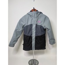 The North Face DryVent Jacket Girls Small 7/8 Waterproof Ski Snowboard Gray