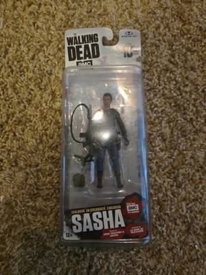 2017 McFarlane Toys The Walking Dead TV Series 10 Sasha 5'' Walgreens ExclusivB5