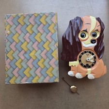 Lady And The Tramp DISNEY Miken Mini Cuckoo Clock